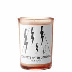 Concrete After Lighting Candle