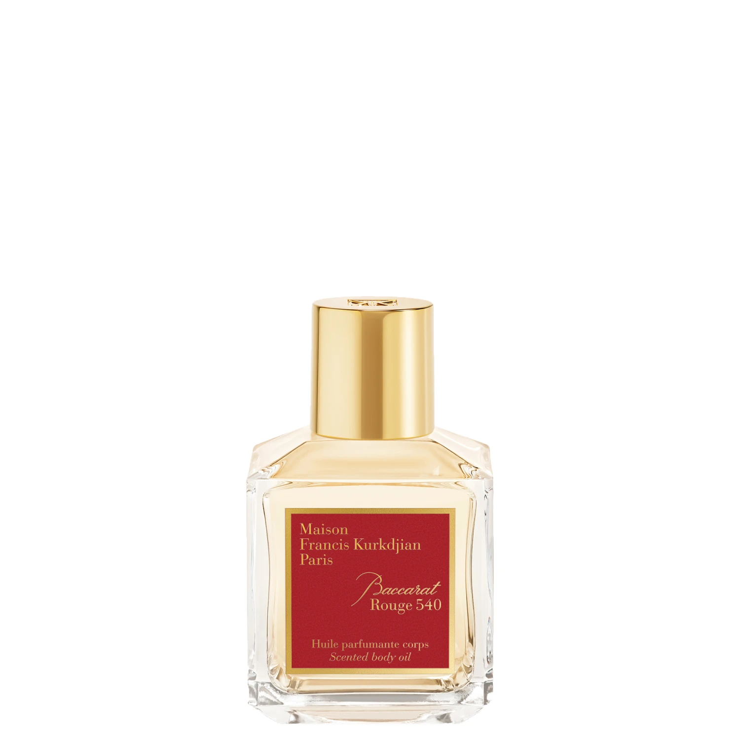 Baccarat Rouge 540 Scented Body Oil 1 Baccarat Rouge 540 Scented Body Oil